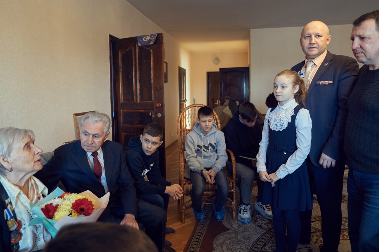 Представители Совета отцов Липецкой области поздравили жительницу блокадного Ленинграда с днем рождения
